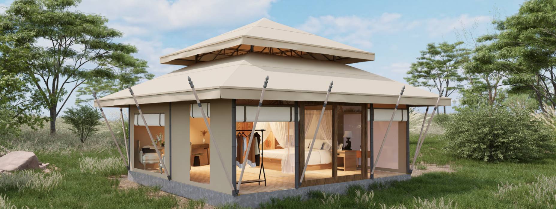 定结县户外野奢帐篷